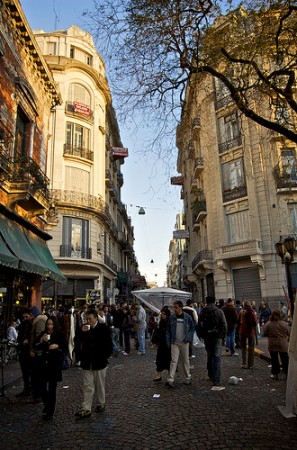the plaza dorrego, so near to the loft